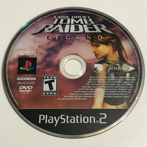 PS2 Tomb Raider Legend PlayStation 2
